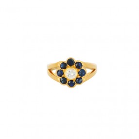 Bague Marguerite en or...