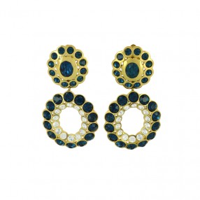 Boucles d'oreilles Dior 1980'