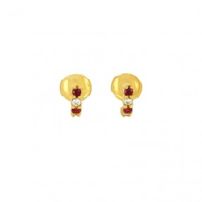 Boucles d'oreilles en or...