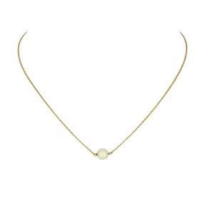 Collier centre en or jaune...
