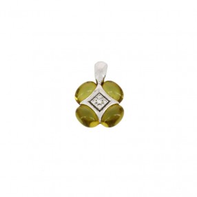 Pendentif Trèfle en or...