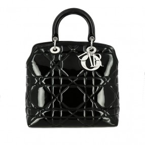 Sac Dior Granville noir vernis