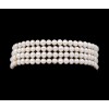 Bracelet 4 rangs de perles chinoises et or