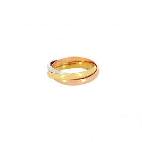 Bague Cartier Trinity 3 ors PM