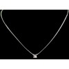 Collier Diamant " Taille Princesse " 1,01ct