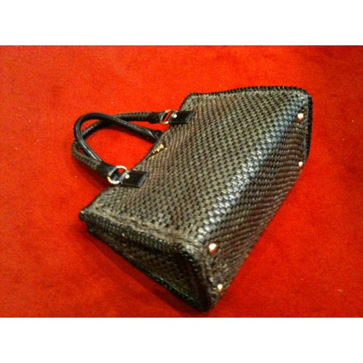 Sac Prada en cuir tréssé