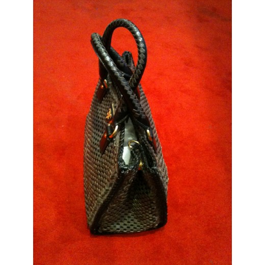 Sac Prada en cuir tréssé