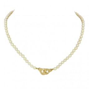 Collier Shoker de Perles de...