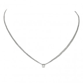 Collier en Or blanc et Diamant