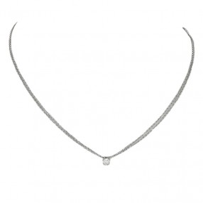 Collier en Or blanc et Diamant