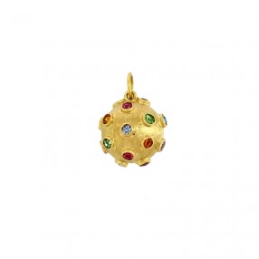 Pendentif en Or jaune et...