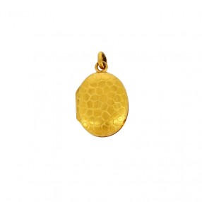 Pendentif Porte-Photo en Or
