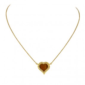 Collier coeur en Or jaune...