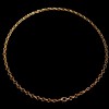 Chaine maille ronde en or jaune 18k