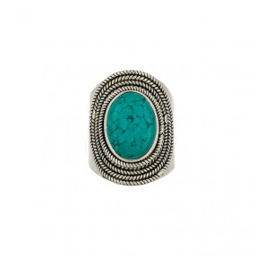 Bague en Argent et Turquoise