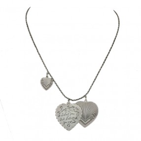 Collier Gas "Love" en Métal...