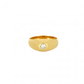 Bague Jonc Anglais en Or...