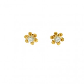 Boucles d'oreilles Fleurs...