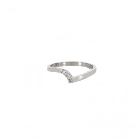 Bague en Or Blanc et Diamants