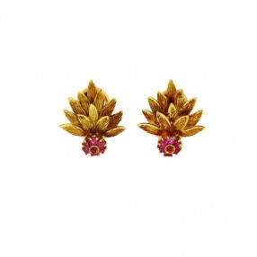 Boucles D'oreilles Anciennes à Clips - Strass Vintage - Occasion Rétro