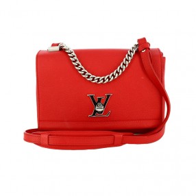 Sac Louis Vuitton Lockme Rouge