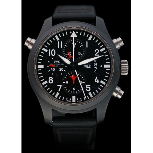 IWC Spitfire Céramique "TOP GUN" Chronographe "Rattrapante"