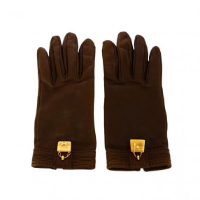 Gants Hermès Kelly et...