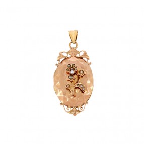 Pendentif Porte-Photo 2 Ors...