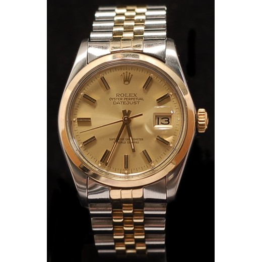 Montre ROLEX Datejust Or et acier