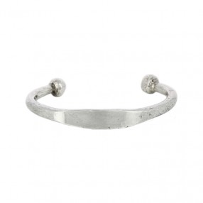 Bracelet Jonc Ouvert en Argent