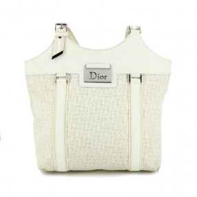 Sac Dior en Toile et Cuir...