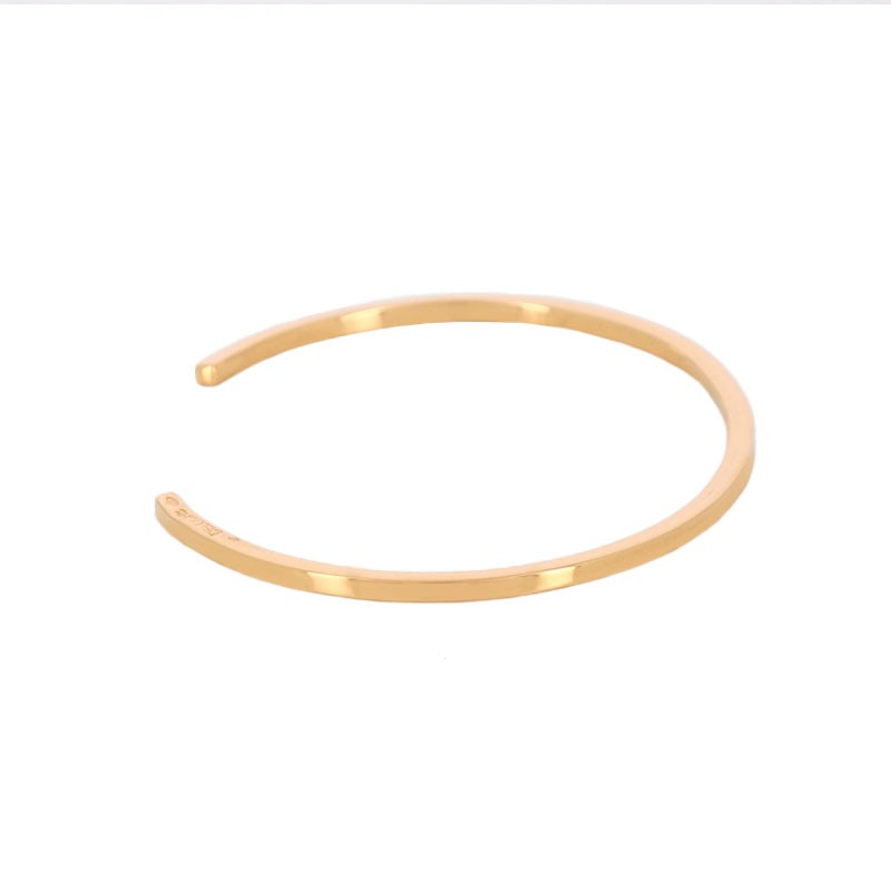 Bracelet Jonc Ouvert Marc Deloche en Or Rose