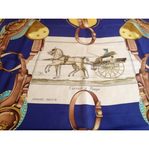 Carré Hermes " Carrick à pompe "