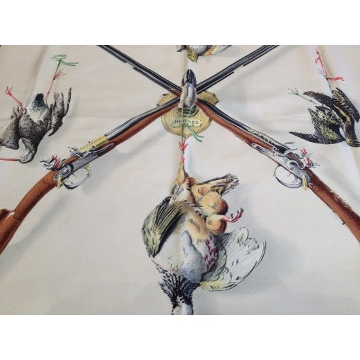 Carré Hermes " Les fusils "