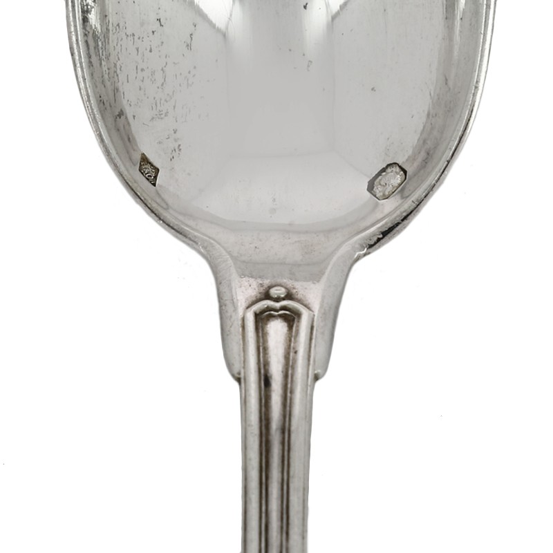 FINE Cuillères à café set de 6 argent Long. 14 cm