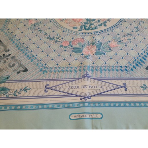 Carré Hermes " Jeux de paille "
