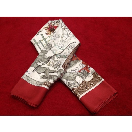 Carré Hermes " L'hiver "