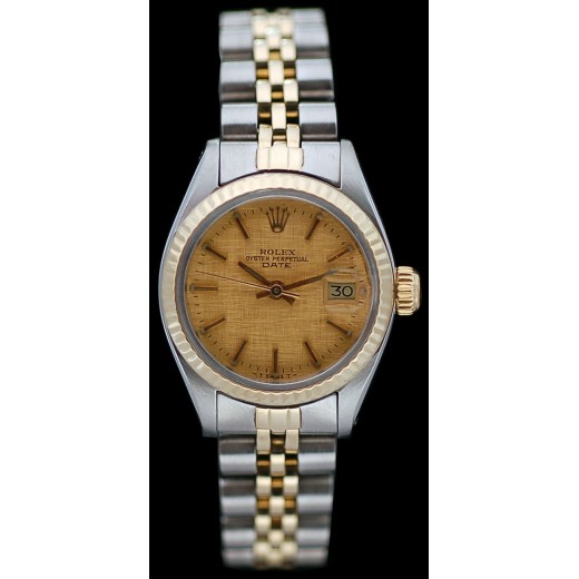 Montre Rolex Lady Date Or et Acier