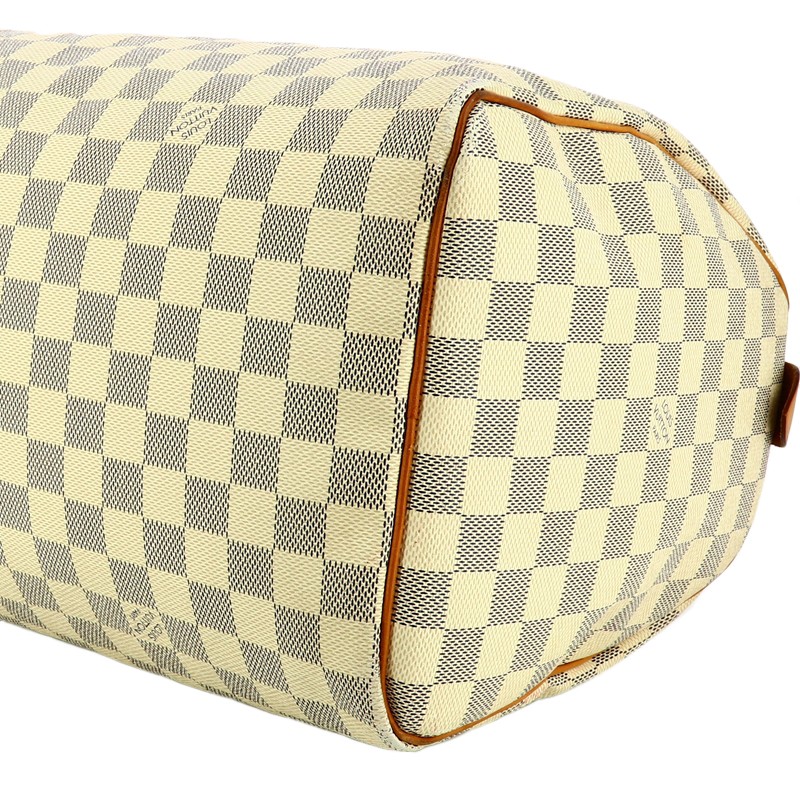 Louis VUITTON, Sac Speedy 35 cm en toile enduite damier …