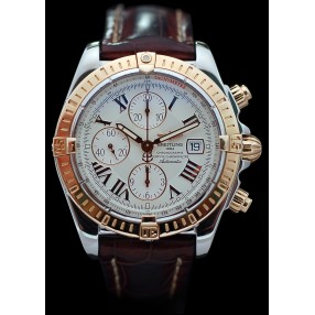 Montre Breitling Chronomat Or et Acier