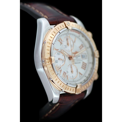 Montre Breitling Chronomat Or et Acier