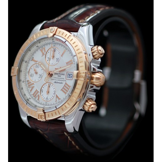 Montre Breitling Chronomat Or et Acier