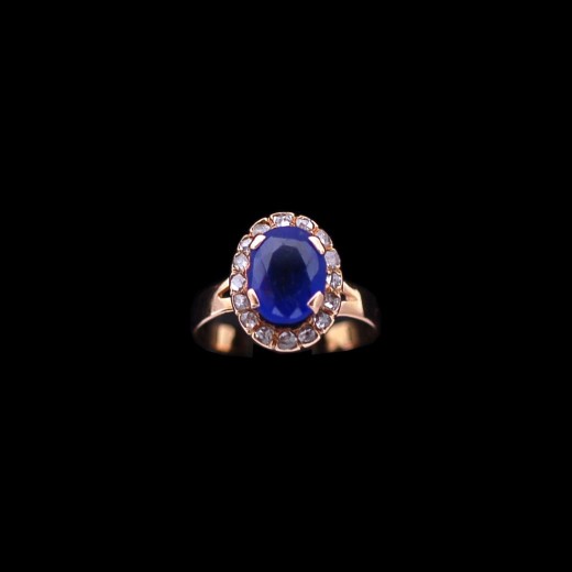 Bague ancienne saphir online