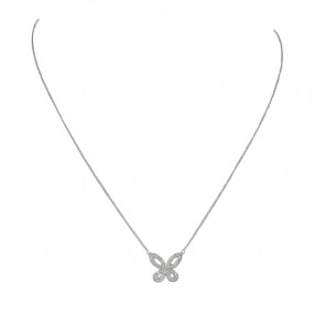 Collier Centre Papillon en...