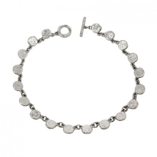 Boucles D'oreilles Clips Biche De Bere – Étain Argenté – Édition Limitée 48/97 – Gris