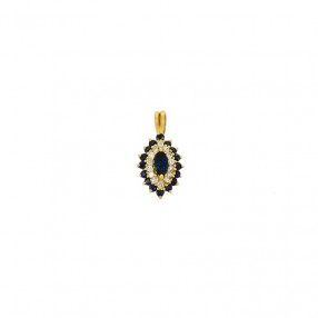 Pendentif forme Marquise en...