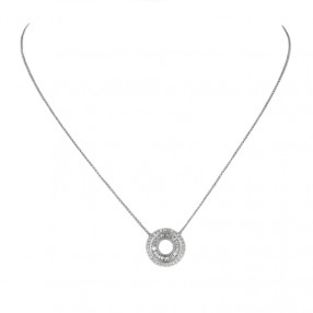 Collier Centre Diamants En...