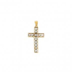 Pendentif Croix en Or Jaune...