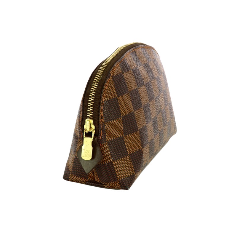 Louis Vuitton - Pochette à maquillage en toile avec monogramme et poche à  fermeture éclair En vente sur 1stDibs