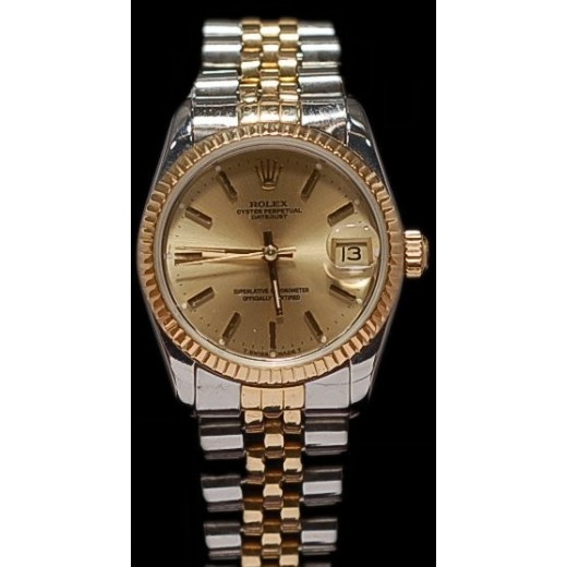 Montre Rolex Lady datejust Or & Acier 31 mm